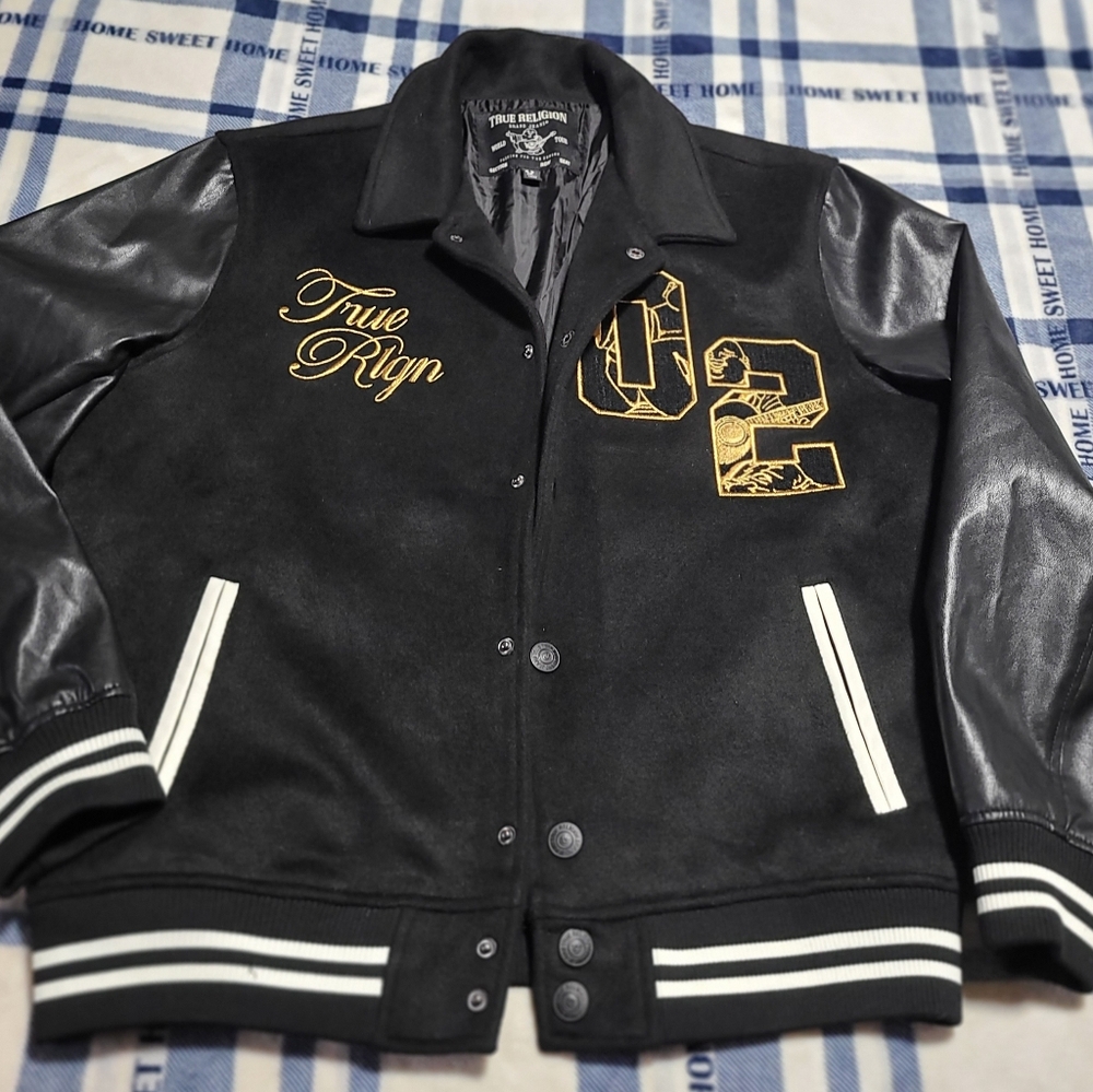 Mens true religion bomer jacket